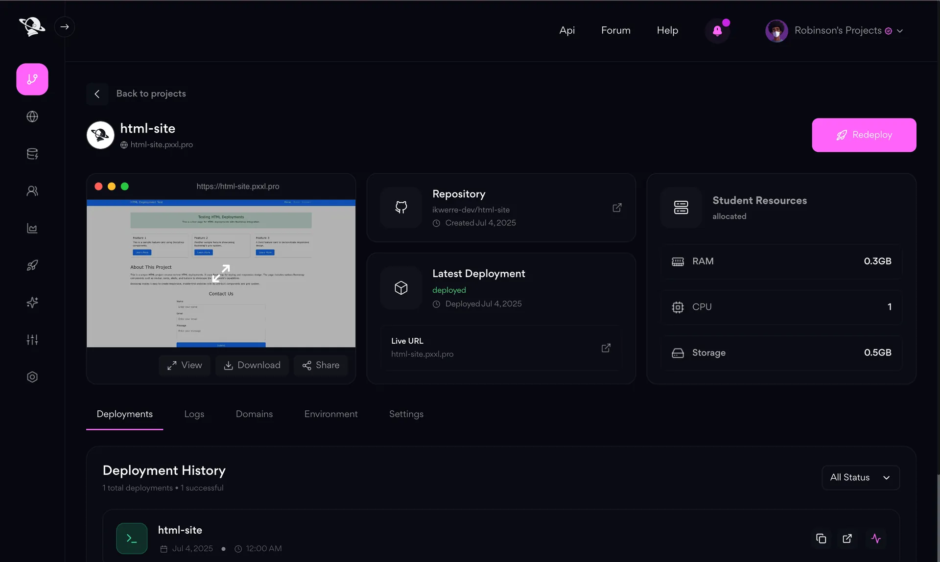 Pxxl App - Main product screenshot